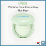 [IPKN] Korea Daiso Personal Tone Correcting Blur Pact (Green) 5.5 g/Facial makeup powder