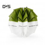 M&auml;nnikoonust paberist lambivari koos reguleeritava k&ouml;iega kokkuvolditava veekindel v&auml;lik&auml;mpingu valgusvarju nupuga rippuv laternakatte kaunistus