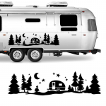 Trees Forest Vin&uuml;&uuml;list kere kleebis SUV RV kaubiku haagissuvila maastikuautode sisekujundusele