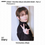 ATEEZ 11. minialbum Golden Hour Pt.2 To Diary For Ver Photocard Postkaart Yeosang - Diary (Z)