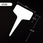 100 tk PVC kasvuhoonetaim T Sildid Sildid Lillepotid Plastist markerid Silt Veekindlad Maitsetaimed Taim Aiat&ouml;&ouml;riistad Tarvikud 100pcs roheline
