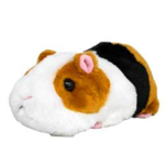 Sanei Boeki Original Plush Pure Fuwa Friends Merisiga x D17 x Animal (S) (S) L 7,5 K6,5 cm black