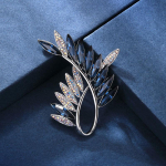 Korea Design Sense Crystal Pross Naiselik Elegance Temperament Anti-Light Pin Lihtne Atmosphere Pross Aksessuaaridega
