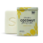 Lemon & Thyme Coconut Shampoo Bar - Moisturizing Vegan Palm Oil Free No Artificial Fragrances Earth Friendly - 5 oz, Lemon & Thyme, Lemon & Thyme white