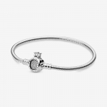 Pandora Sterling h&otilde;bedane k&auml;ev&otilde;ru O-kroonkinnitusega 19 cm