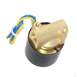 12 Volt 1/4 Brass Solenoid Valve for oil -5-80 ℃