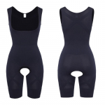 Naiste Body Shaper V&ouml;&ouml;koha treener Salendav Korsett kehakujundajad &otilde;mblusteta k&otilde;hu vormijad K&otilde;hukontroll Gaine Amincissant XXXL must