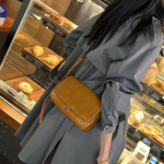 Pehme Nahast Kott Naiste Kevad-Suvine Trend Vabaaja Crossbody Kott Moodne Lihtne &Uuml;he &Otilde;la All-K&auml;e Kott tumepruun v&auml;rv