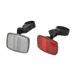 Bike Front Rear Reflectors Bicycle Easy to Install Men Women Accessories Warning 2FrontRearReflectors