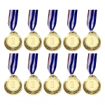 10 tk. kuldne h&otilde;bedane vask auhind. Medal Peo soosing Spordikoolide v&otilde;istlus Klassipreemiad spordiv&otilde;istluste eest Suveniirikingitused