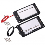 Bridge & Neck Chrome Humbucker Pickupi komplekt kinnituskruvidega LP-kitarride jaoks