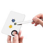 1Set Stainless Steel Dual Heads Makeup Tooner Spaatla Mixing Stick Foundation Cream Mixing Tool Kosmeetiline meigit&ouml;&ouml;riist