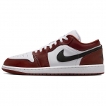 Air Jordan 1 Low SE Dark Pony Unisex tossud Punane Valge Must HF3148-102 44