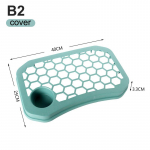 Kilpkonna kilpkonna elupaik, vivariumkarp koos akvaariumi t&ouml;&ouml;riistadega 40*25*3.3cm heleroheline v&auml;rv
