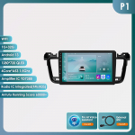 Hizpo 2din Android autoraadio Peugeot 508 508SW 2011 - 2018 jaoks autoraadio multimeedia videopleier GPS navi p&otilde;hiseade Carplay 4G RDS DSP intelligentne DVR P1 4Core 1G 32G AI