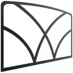 Dekoratiivne ažuur VV ahjudele