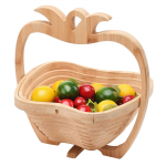 Bambusest kokkupandav puuviljakorv