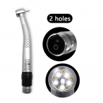 NICEDEN Dental LED High Speed Handpiece 5Bulb Shadowless Ring Push Botton 2/4 Holes 2holes
