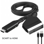 HDMI-st SCART-i/SCART-ist HDMI-sse muundur digiboksi, m&auml;ngukonsooli, audio- ja videoadapteri jaoks