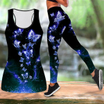 H&otilde;&otilde;guv liblikamustriga joogariietus naistele Mood Treening Retuusid Fitness Sport Vabaaja joogap&uuml;ksid XS sinine