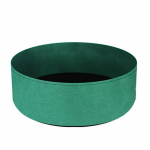 Paksendatud lausriidest vildist kasvukott piiri&uuml;leseks istutamiseks 90 Gallon, Diameter 120cm, Height 30cm roheline