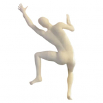 Ronijate seinakaunistus PVC kaasaegne kleepuv ronimine mehe kujuke kuju skulptuur kodukontori seinakunst ornament Ronimine Left