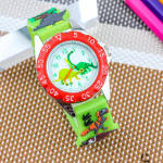 3D Multifilm Dinosaurus Lastekell Lapsed &Otilde;pilased Kvarts K&auml;ekellad