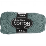 Pelote de fil de coton - 50 g Gris