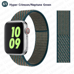 Nailonrihm Apple Watchi rihmale 40mm 44mm iWatch rihm 38mm 42mm seeria Sport aas K&auml;ev&otilde;ru Apple Watch 5 4 3 2 38 40 42 44 mm 42mm or 44mm