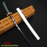 Deemonitapja Kamado leegi ja tuule samba m&otilde;&otilde;ga v&otilde;tmehoidja ripatsm&auml;nguasi, 17 cm 17cm