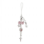 K&auml;sitsi valmistatud helmestega v&otilde;tmehoidja, koti ripats, armas telefoni ripats, &otilde;rn paelaga v&otilde;tmer&otilde;ngas, aksessuaar isikup&auml;rastatud stiili jaoks 4