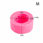 Isetehtud k&uuml;&uuml;nlavormid k&uuml;&uuml;nalde valmistamiseks magustoiduks Macaron muffinitass koogivormis k&uuml;psetamiseks M roosa