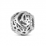 925 h&otilde;bedane v&auml;rviline &uuml;mmargune inkrusteeritud tsirkoon amuletid helmed ripatsiga k&auml;ev&otilde;ru 925 h&otilde;be ehe kingitus