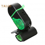 Klambriga Kalap&uuml;&uuml;gi Naksatusalarm Lamp 80dB &Ouml;ise Kalap&uuml;&uuml;gi &Otilde;ngeritva M&auml;rgutuli Universaalne Elektrooniline Naksatuse Indikaator L&ouml;&ouml;gi Andur LED Lamp Kalap&uuml;&uuml;gitarvikud must