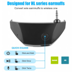 W1 Bluetooth-&uuml;hilduv adapter, mis &uuml;hildub Walkeri seeria juhtmega juhitava juhtmeta k&otilde;rvaklappidega