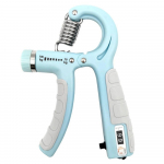 Reguleeritav k&auml;epide 5-60kg tugevdaja k&auml;epide treener loenduriga randme k&uuml;&uuml;narvarre ja k&auml;e treenija lihaste kasvatamiseks sinine