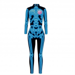 3D digitaaltr&uuml;kk Lavakost&uuml;&uuml;mid T&auml;iskasvanutele Halloweeni &Uuml;ritused Karnevali Teemapidu Cosplay Riietus M&auml;ngimine Jumpsuit Kids S-120cm
