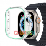 Helendav kate Apple Watch Case Ultra 49mm 45mm 44mm 41mm 40mm k&otilde;va arvuti p&otilde;rkeraam kaitseraam iWatch 8 7 6 5 SE tarvik 38mm Series 123 punane