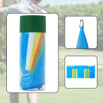 Golf Towel Accessories Easy to Carry,Soft,Absorbent,Wiping Cloth Ball Cleaning for Gym