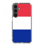 Coque T&eacute;l&eacute;phone - Samsung - Galaxy S24 Ultra - Drapeau France - Souple - Mitmev&auml;rviline