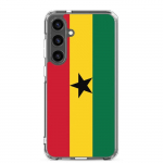 Coque T&eacute;l&eacute;phone &ndash; Samsung &ndash; Galaxy S20 Ultra &ndash; Drapeau Ghana &ndash; Souple &ndash; mitmev&auml;rviline