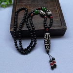 Pikk stiil &uuml;heksa silmaga Tianzhu agaat ripats meestele ja naistele 50CM(Necklace Size)