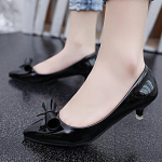 Naiste kingad 2024 Kvaliteetsed libistatavad naiste k&otilde;rged kontsad Moodsad liblikas&otilde;lm kontori- ja karj&auml;&auml;r Uued madala suuga kontsad naistele 40