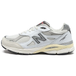 Teddy Santis x New Balance 990v3 Valmistatud USA-s Sea Salt Unisex Tossud Valge Vihmapilv M990AL3 42.5