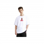 Kith x Biggie Klassikaline Logo T-s&auml;rk Valge Unisex Top KH3675-101 XS