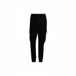 Adidas Essentials Kits kitsusega koonusjalaga dressip&uuml;ksid tikitud logoga ja lukuga taskutega Meeste alumine osa Must HN9005 XXXL