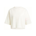 Adidas Originals Neuclassics Kolme triibuga v&auml;rviplokk Laia l&otilde;ikega spordis&auml;rk Naiste topid Valge IU2500 XL