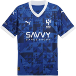 Puma Drycell Al Hilal Saudi F.C. 24/25 Kodu Replika S&auml;rk Meeste s&auml;rk Tumesinine Valge 778881-01 XL