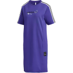Adidas Neo X Honor Of Kings Koost&ouml;&ouml; Gongsun Li Vabaaja Spordi &Uuml;mmarguse Kaelusega Sirge Midi Kleit Hingav L&uuml;hikeste Varrukatega Kleit Naiste Kleidid FS6132 S