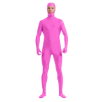 Meeste Naiste T&auml;iskeha Zentai &Uuml;likond Halloweeni Kost&uuml;&uuml;m T&auml;iskasvanule Nahale Liibuv &Uuml;likond Elastsus Bodysuit Kost&uuml;&uuml;mid Lavaetenduse R&otilde;ivad 140 roosa